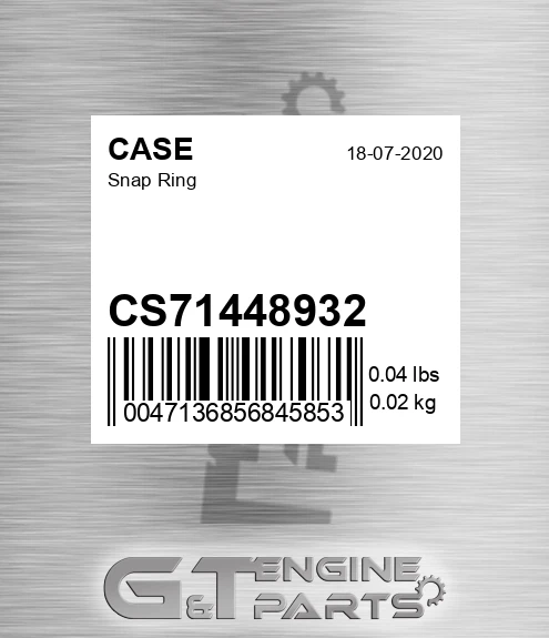 CS71448932 Snap Ring