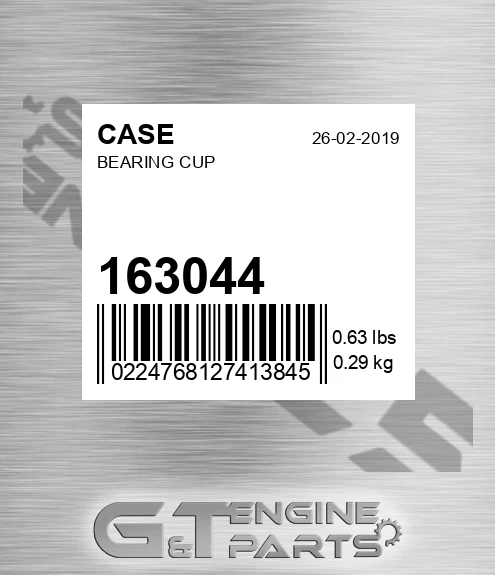 163044 CASE Bearing Cup