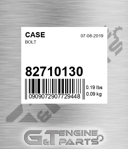 827-10130 Bolt
