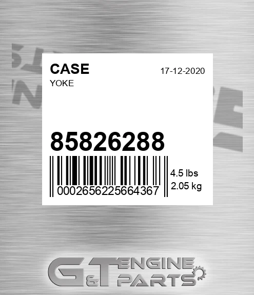 85826288 Yoke