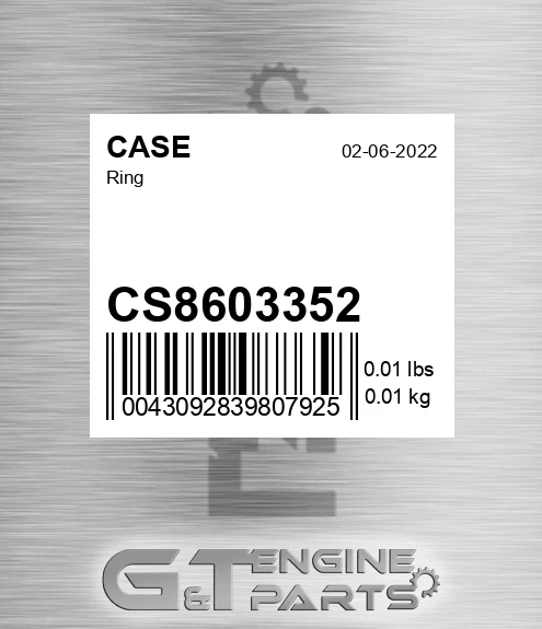 CS8603352 Ring