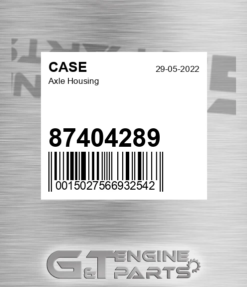 87404289 Axle Housing