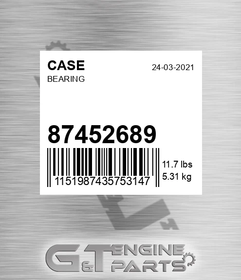 87452689 Bearing