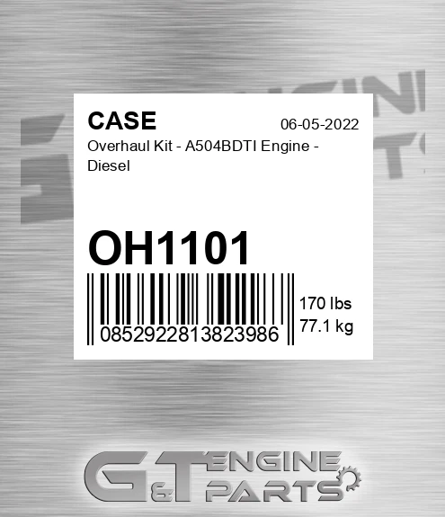 OH1101 Overhaul Kit - A504bdti Engine - Diesel