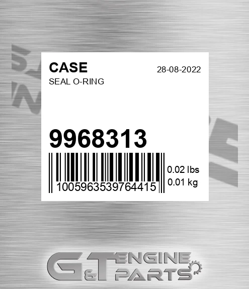 9968313 Seal O-ring