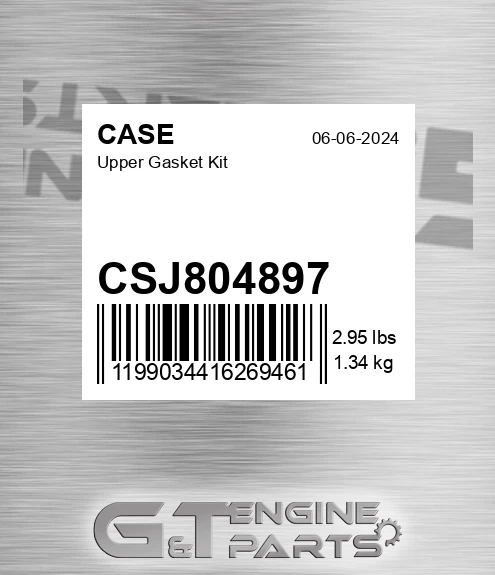 CSJ804897 Upper Gasket Kit