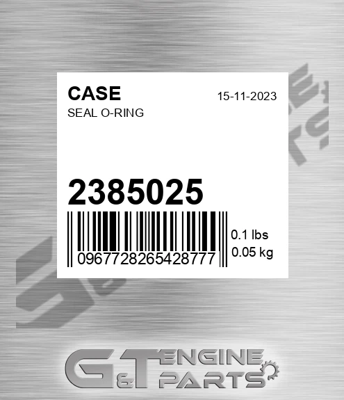 238-5025 Seal O-ring