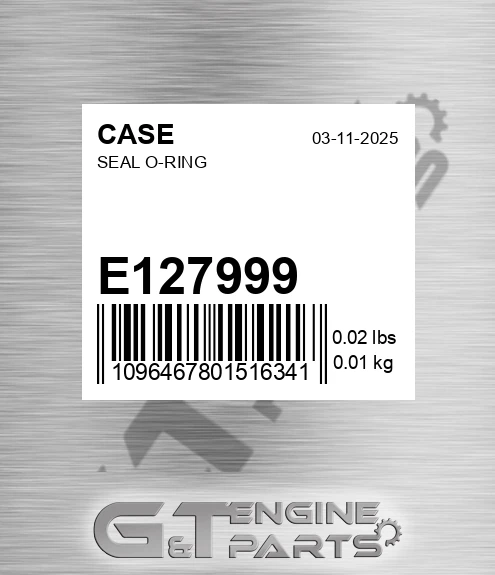 E127999 Seal O-ring