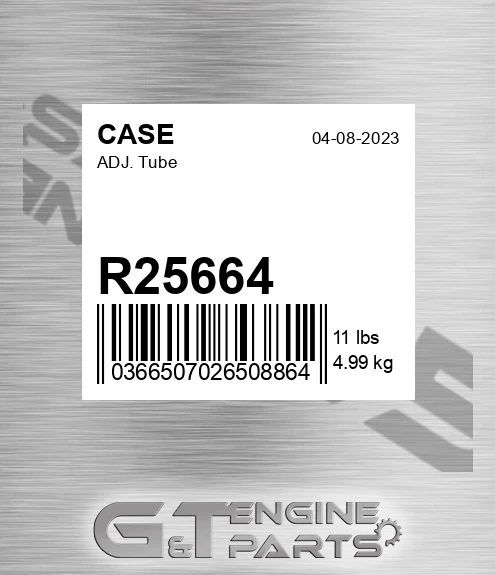 R25664 Adj. Tube