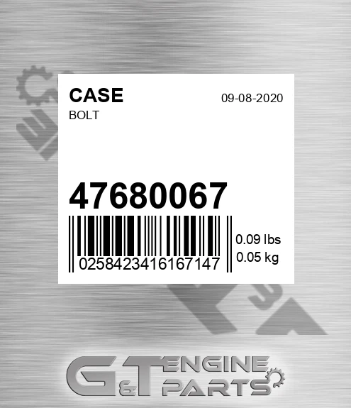 47680067 Bolt