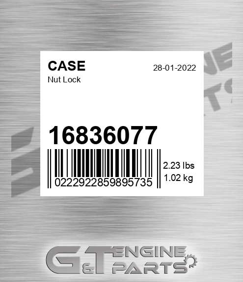 16836077 CASE Nut Lock