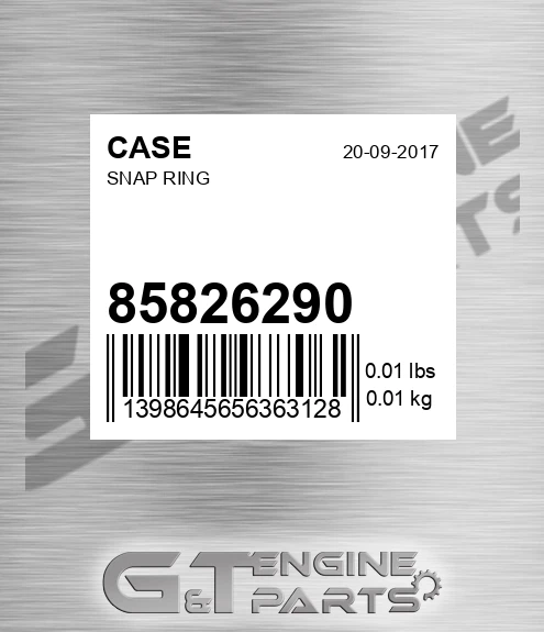 85826290 Snap Ring