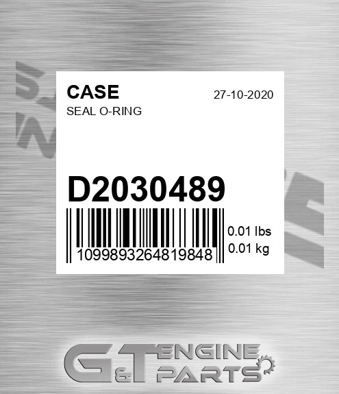 D2030489 Seal O-ring