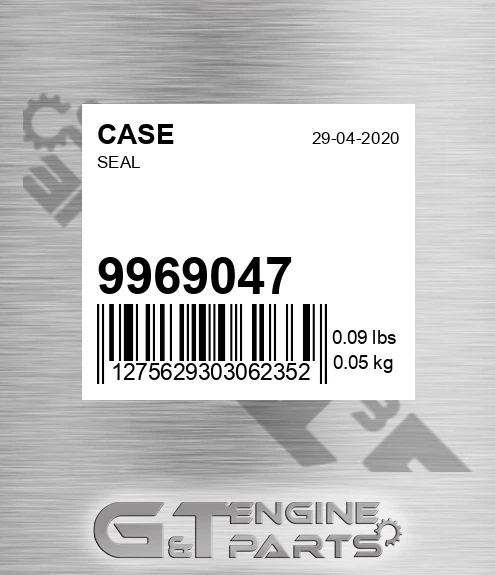 9969047 CASE Seal
