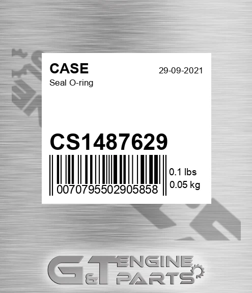 CS1487629 CASE Seal O-ring