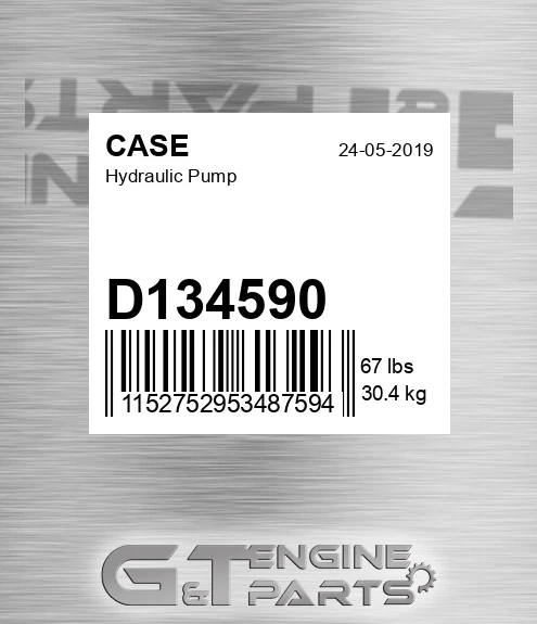D134590 Hydraulic Pump
