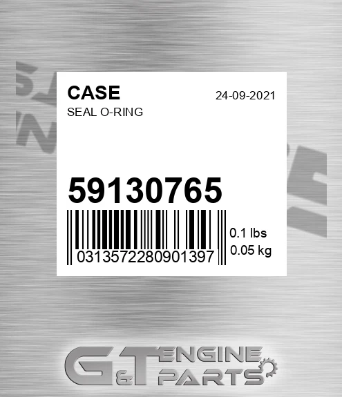 59130765 CASE Seal O-ring