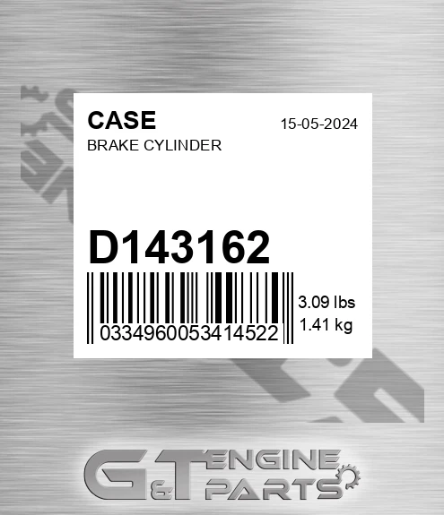 D143162 Brake Cylinder