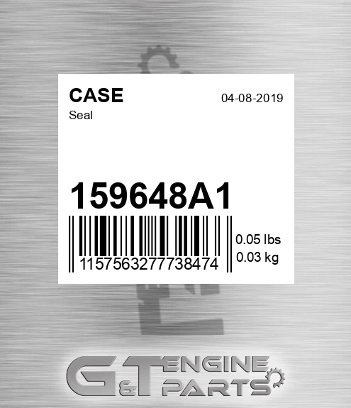 159648A1 Seal for CASE