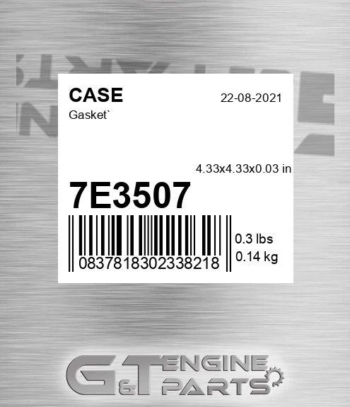 7E3507 Gasket`