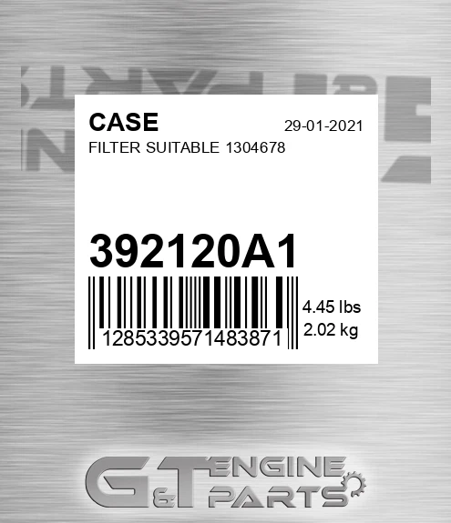 392120A1 Filter Suitable 1304678