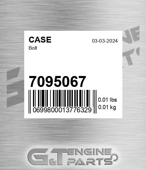 7095067 Bolt