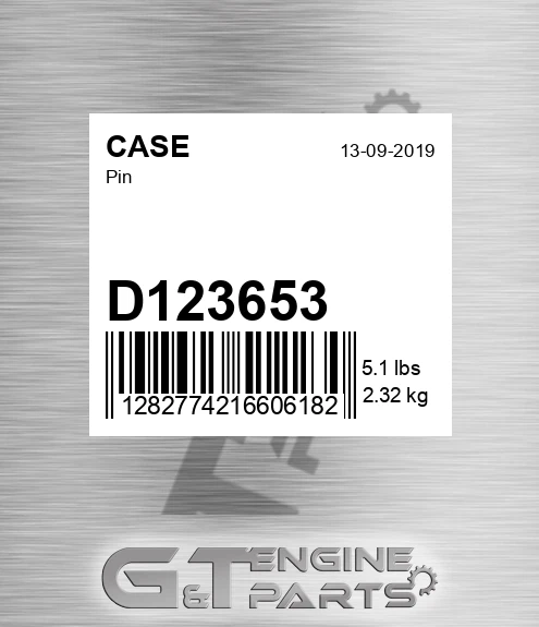 D123653 CASE Pin