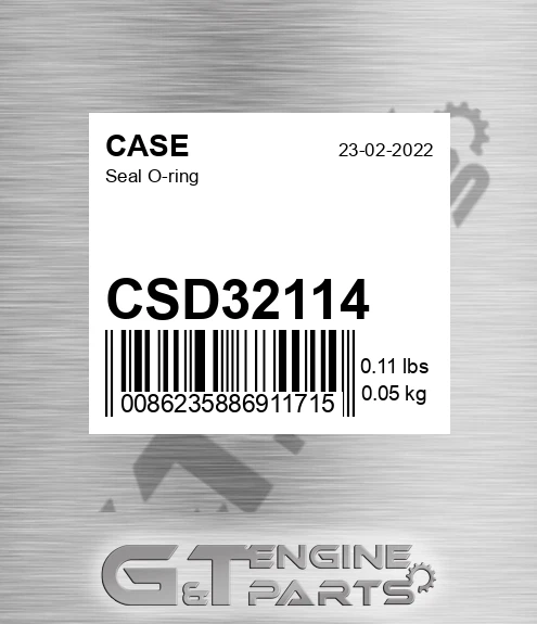 CSD32114 Seal O-ring