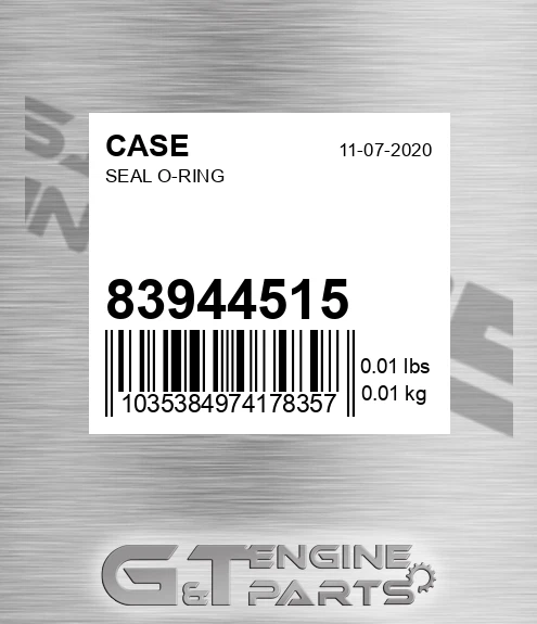 83944515 Seal O-ring