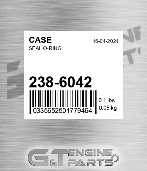 238-6042 Seal O-ring