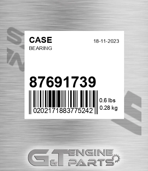 87691739 Bearing