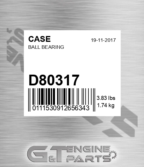 D80317 Ball Bearing