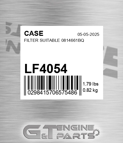 LF4054 Filter Suitable 0814661bq