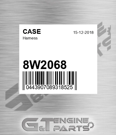 8W2068 CASE Harness