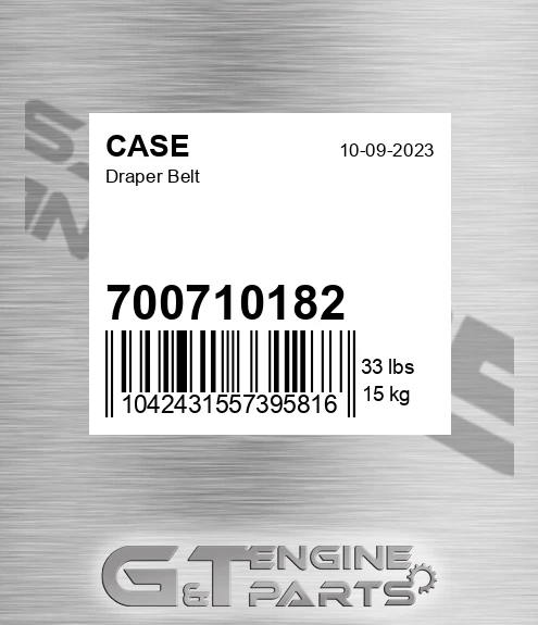 700710182 Draper Belt