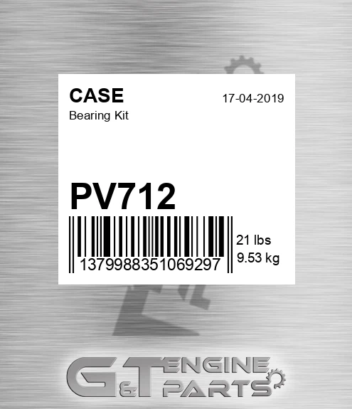 PV712 Bearing Kit