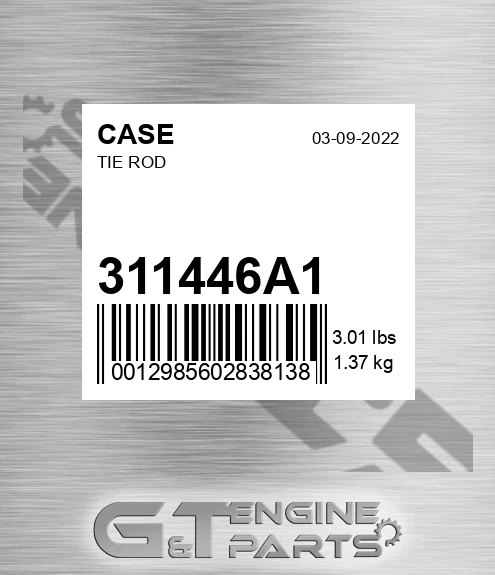 311446A1 Tie Rod