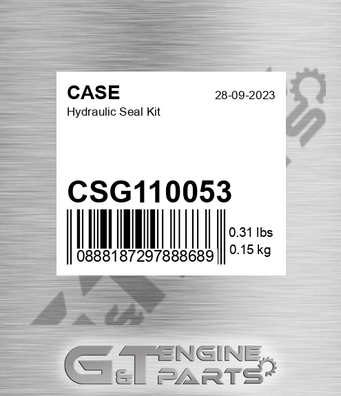 CSG110053 Hydraulic Seal Kit