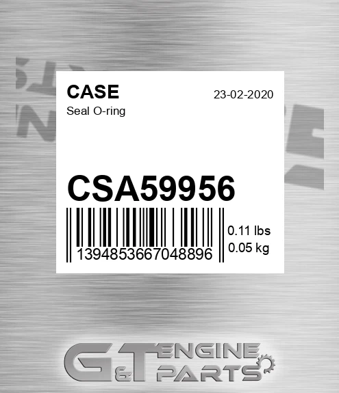 CSA59956 Seal O-ring