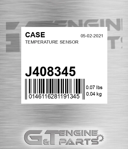 J408345 CASE Temperature Sensor