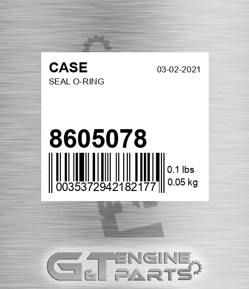 8605078 Seal O-ring