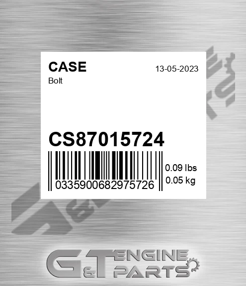 CS87015724 Bolt