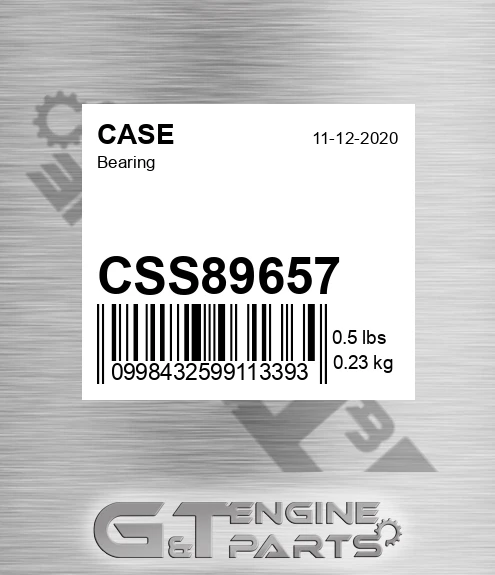 CSS89657 Bearing