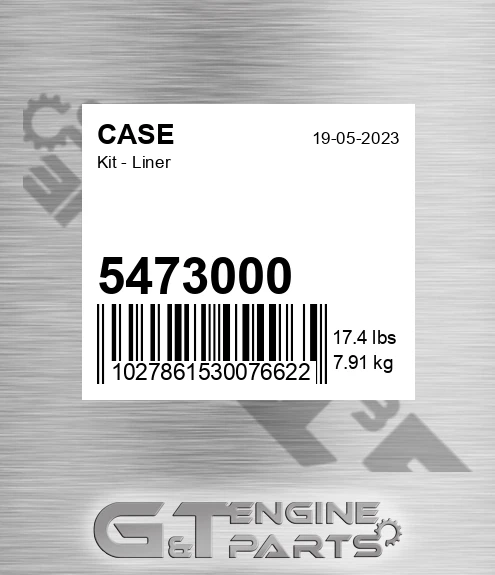5473000 CASE Kit - Liner