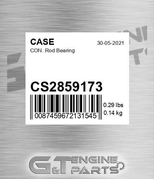 CS2859173 Con. Rod Bearing
