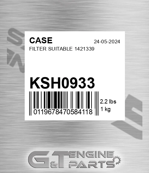 KSH0933 Filter Suitable 1421339