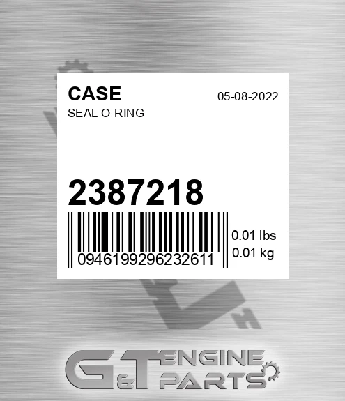 238-7218 Seal O-ring