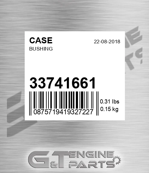 33741661 CASE Bushing
