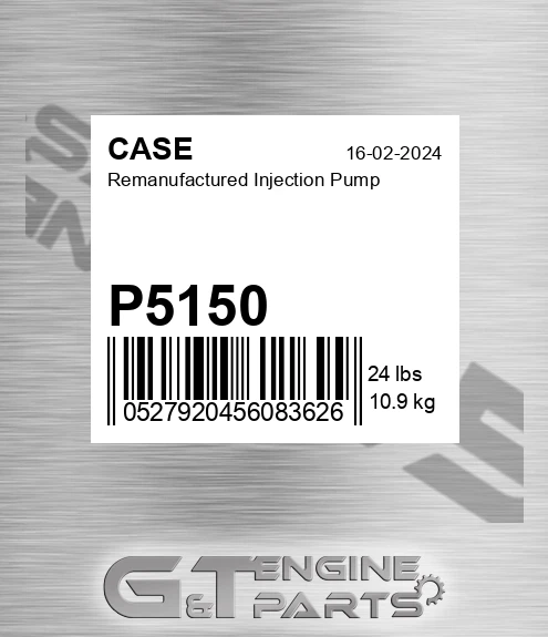 P5150 Remanufactured Injection Pump
