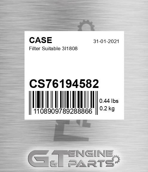 CS76194582 Filter Suitable 3i1808